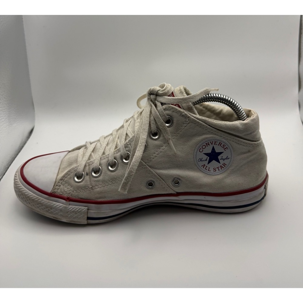 Converse All Star Madison Women 8.5 Off White Good Mid Top Sneaker 563511F